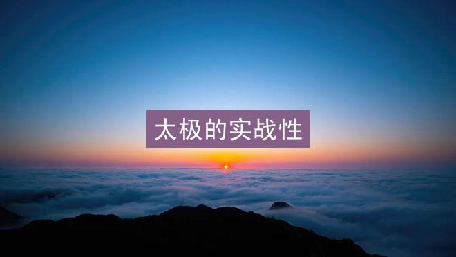 太极的实战性